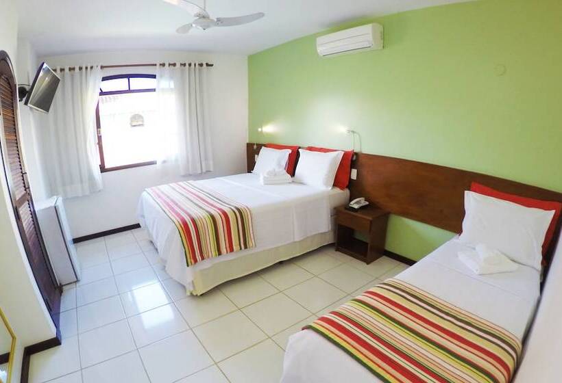 Номер Стандарт Трехместный, Pousada Recreio Da Praia