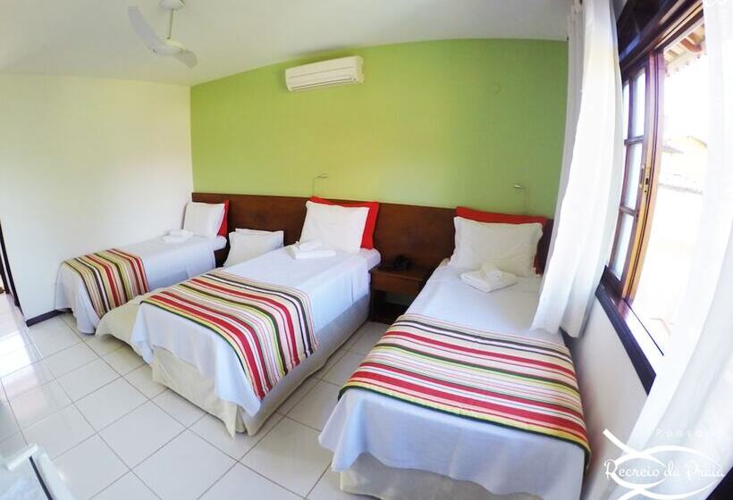 Номер Стандарт Трехместный, Pousada Recreio Da Praia