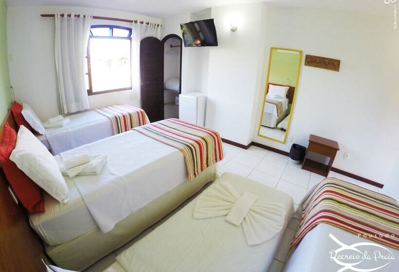 Четырехместный Номер Стандарт, Pousada Recreio Da Praia