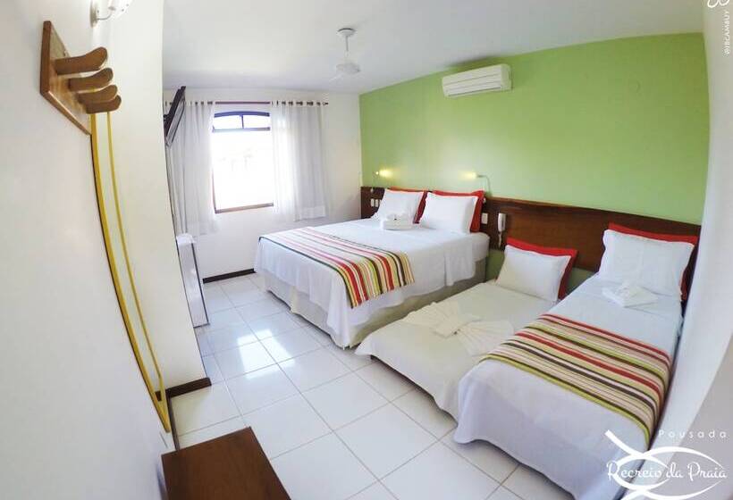 Четырехместный Номер Стандарт, Pousada Recreio Da Praia
