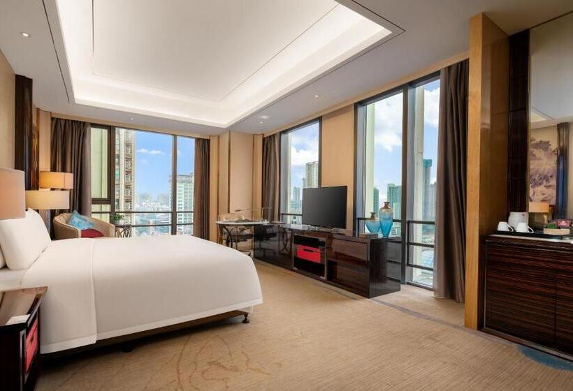 Номер Deluxe Кровать Кинг, Wanda Vista Dongguan