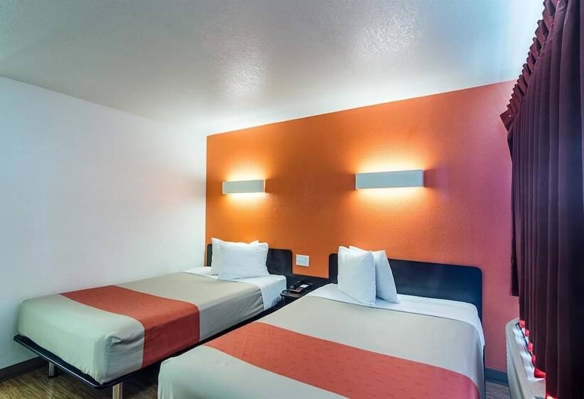 Номер Стандарт 2 Двуспальные Кровати, Motel 6ardmore, Ok