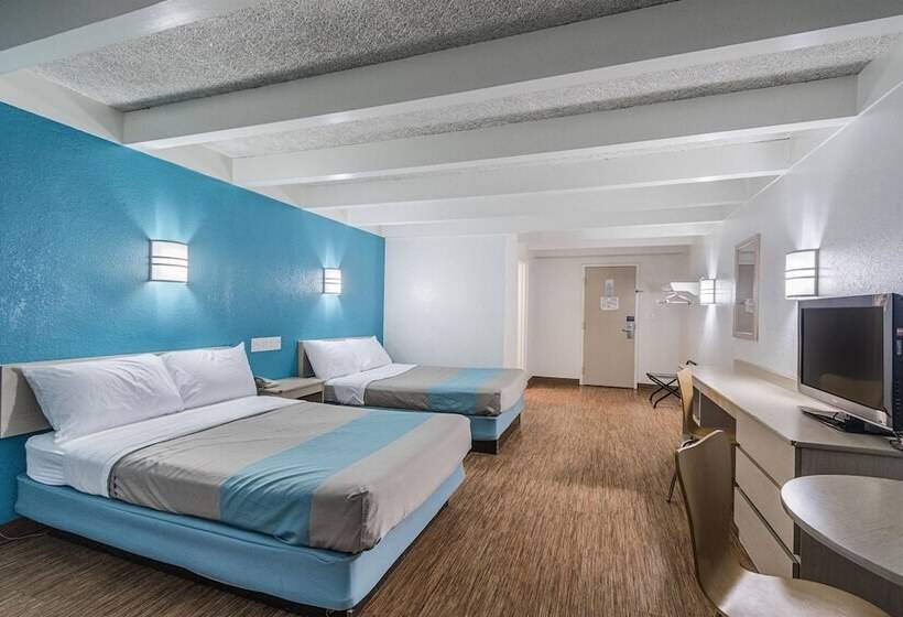 Номер Стандарт 2 Двуспальные Кровати, Motel 6kokomo, In