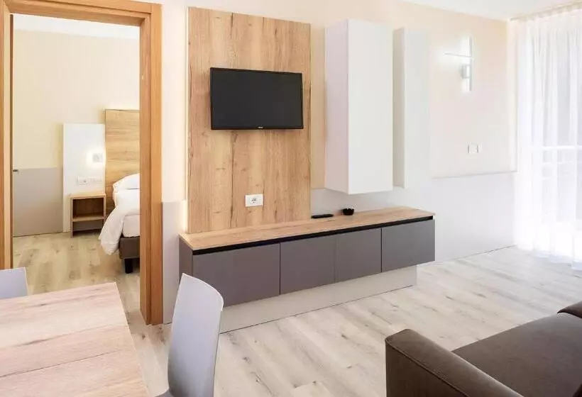 １ベッドルームのデラックスアパートメント, Residence Parco Del Garda
