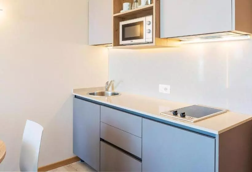 １ベッドルームのデラックスアパートメント, Residence Parco Del Garda
