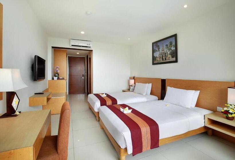 غرفة ديلوكس مطلة على حمام السباحة, Bali Relaxing Resort And Spa