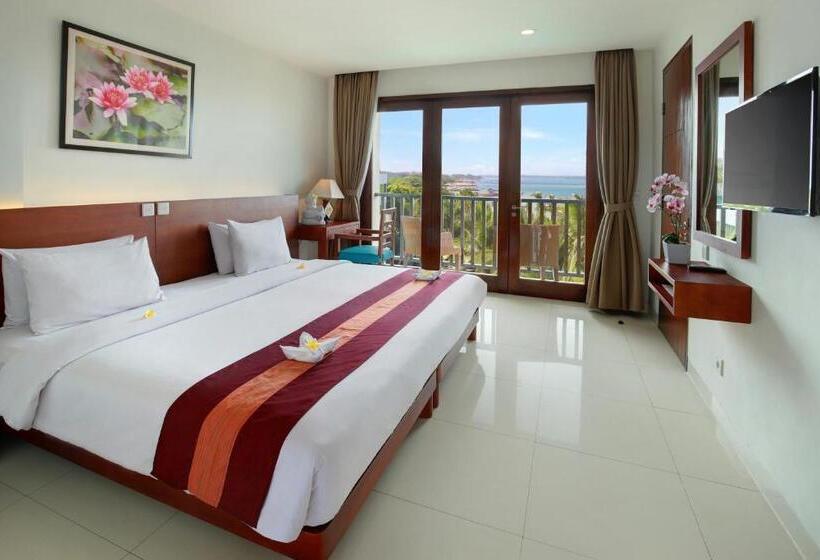 غرفة ديلوكس مطلّة علي البحر, Bali Relaxing Resort And Spa