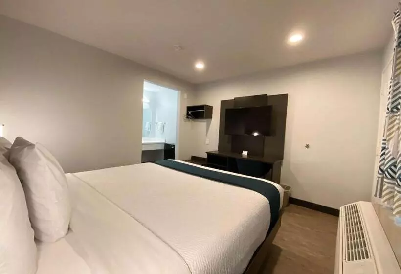 キングサイズベッドのデラックスルーム, Motel 6bellflower, Ca  Los Angeles