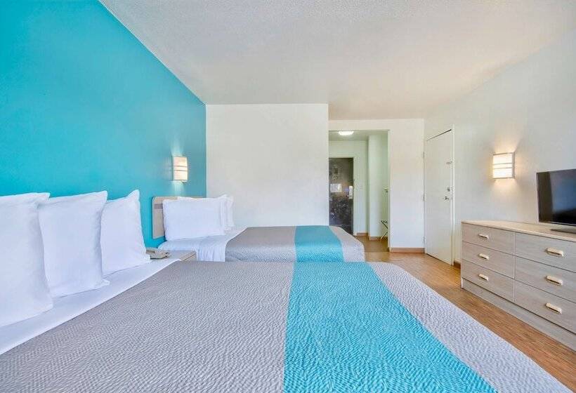 스탠다드 룸 더블 침대 2개, Motel 6  Georgetown, Ky  Lexington North