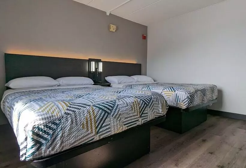 ２ダブルベッドのスタンダードルーム, Motel 6 Leominster, Ma