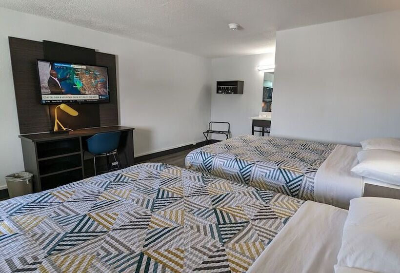 غرفه قياسيه سريرين مزدوجين, Motel 6 Leominster, Ma