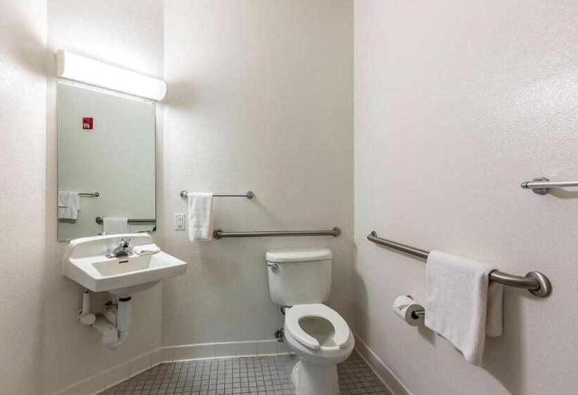 Pokój Typu Standard Przystosowany dla Osób Niepełnosprawnych, Motel 6caseyville, Il  Caseyville Il