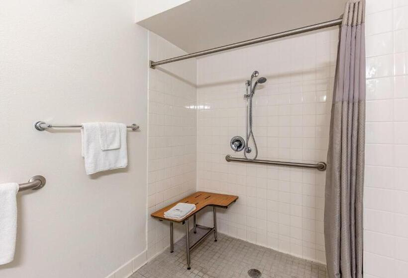 חדר סטנדרט מותאם לאדם עם מוגבלויות, Motel 6caseyville, Il  Caseyville Il