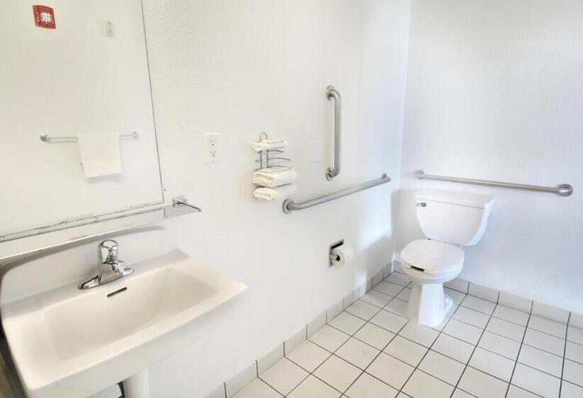 חדר סטנדרט מותאם לאדם עם מוגבלויות, Motel 6galveston, Tx