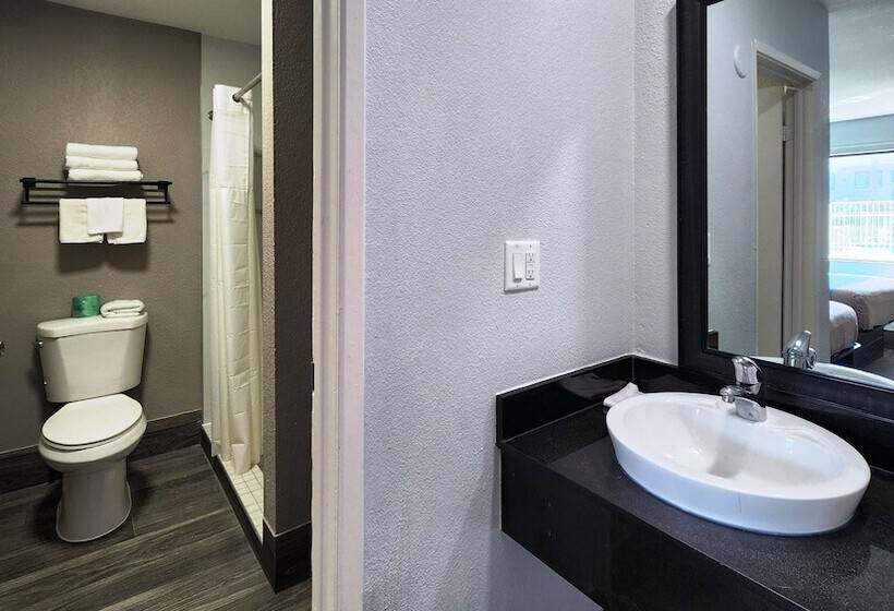 חדר דלוקס, Motel 6galveston, Tx