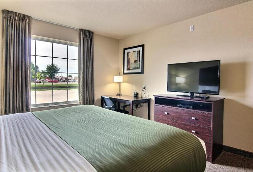 غرفة ديلوكس سرير كينج, Amerivu Inn And Suites   Crookston