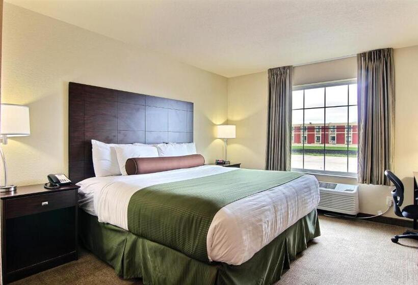 غرفة قياسية سرير كينج, Amerivu Inn And Suites   Crookston