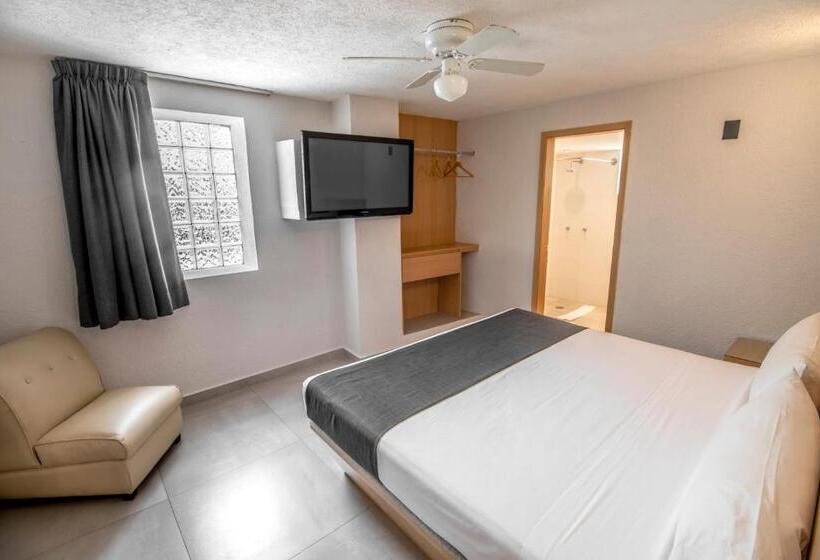 חדר סופריור עם מיטת קינג, Emperador Centro Guadalajara Y Remodelado