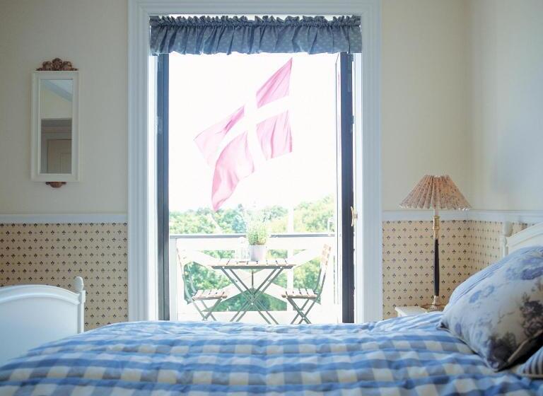 غرفة قياسية مطلّة علي البحر مزوَّدة بشُرفة, Gilleleje Bade