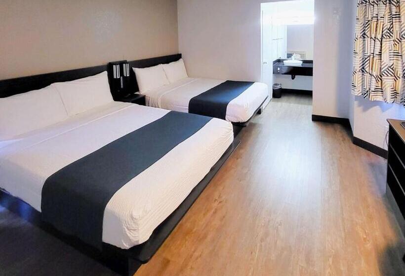 Négyágyas Deluxe Szoba, Motel 6anaheim, Ca Fullerton East