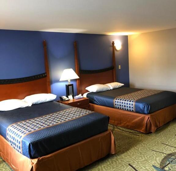 غرفه قياسيه سريرين مزدوجين, Budget Inn Williamsport