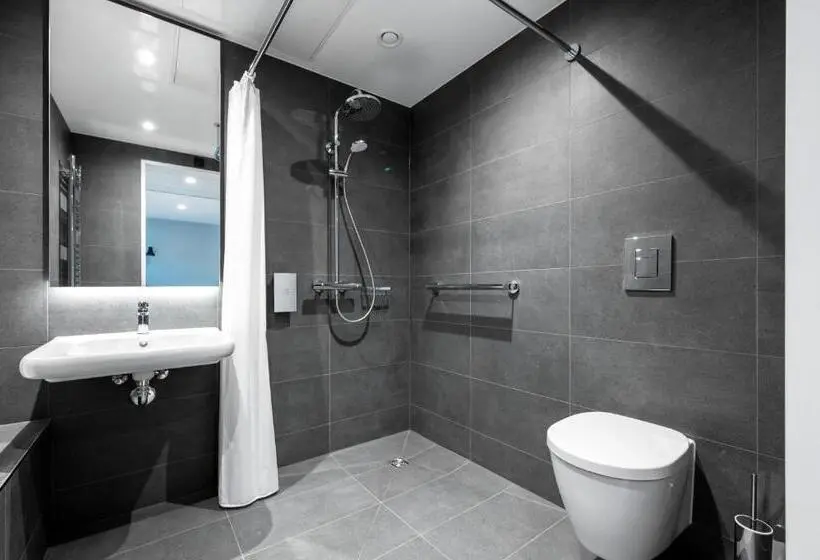 身障者適用スタンダードルーム, Staycity Aparthotels Frankfurt Airport