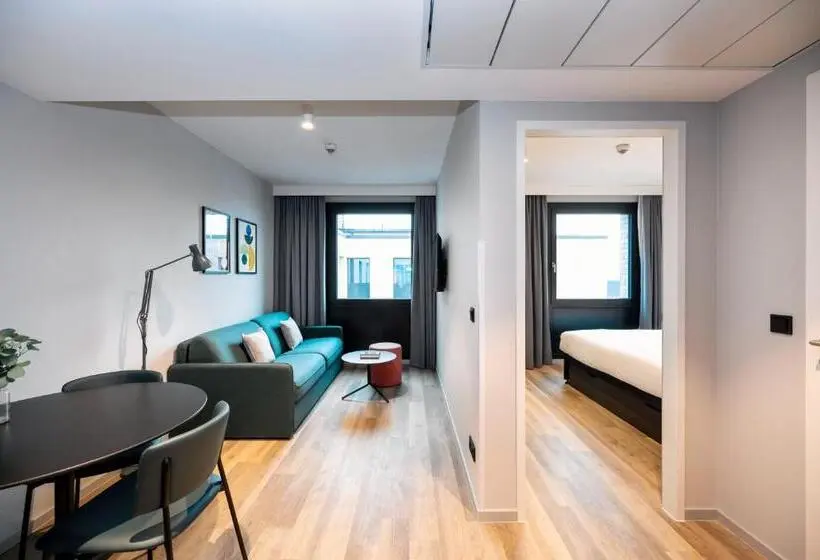 身障者適用スタンダードルーム, Staycity Aparthotels Frankfurt Airport