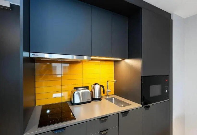 身障者適用スタンダードルーム, Staycity Aparthotels Frankfurt Airport