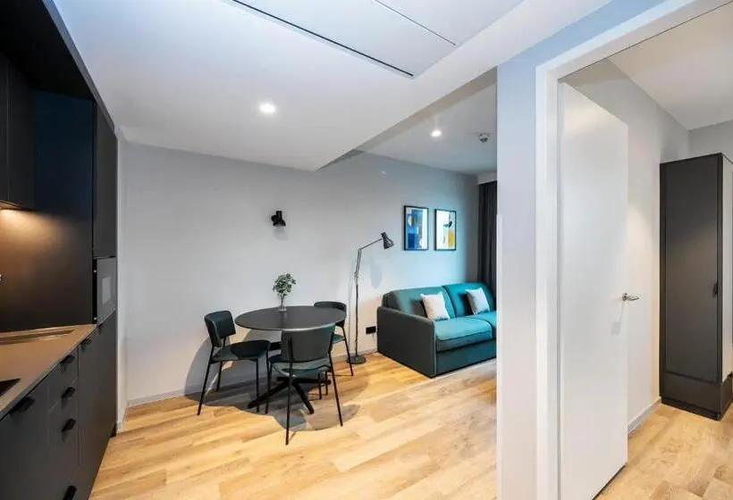 身障者適用スタンダードルーム, Staycity Aparthotels Frankfurt Airport