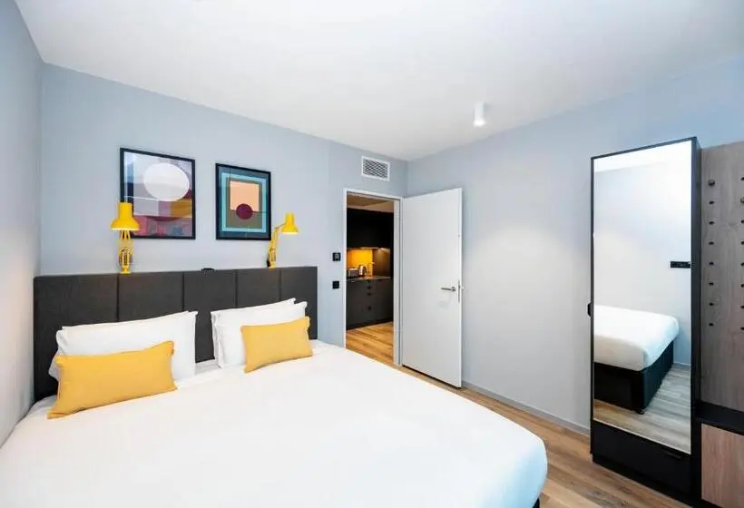 身障者適用スタンダードルーム, Staycity Aparthotels Frankfurt Airport