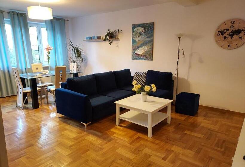 آپارتمان 2 خوابه, Apart  Salon Z Aneksem Kuchenym, 2 Sypialnie, łazienka