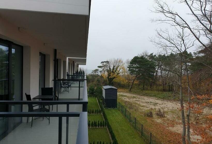 Апартаменты 1 Спальня Вид на Море, Ostseeresidenz Niechorze