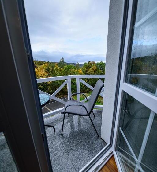 标准间带阳台, Willa Na Złotym Widoku