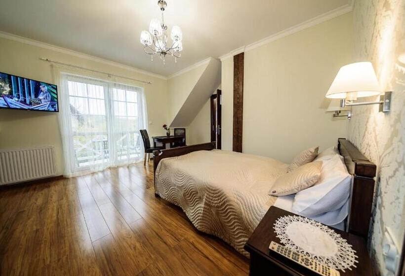 标准间带阳台, Willa Na Złotym Widoku