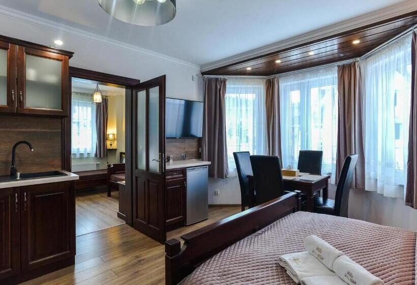 带1个卧室的豪华公寓, Willa Na Złotym Widoku