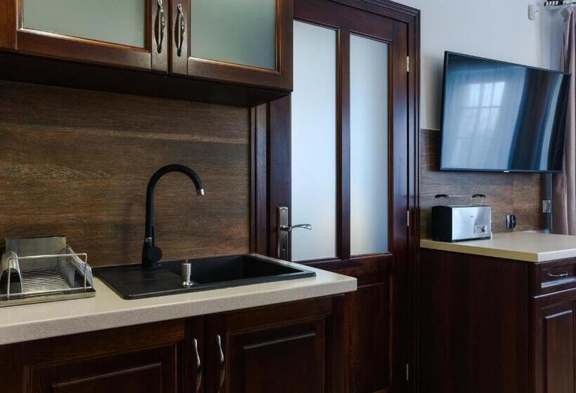 带1个卧室的豪华公寓, Willa Na Złotym Widoku