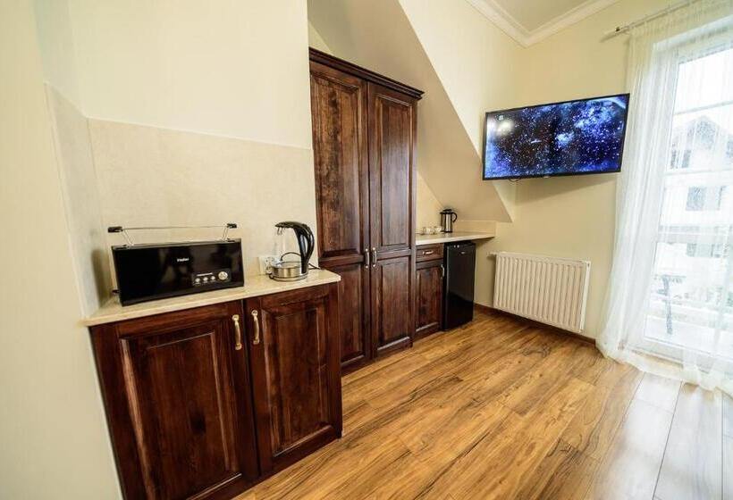 标准间带阳台, Willa Na Złotym Widoku