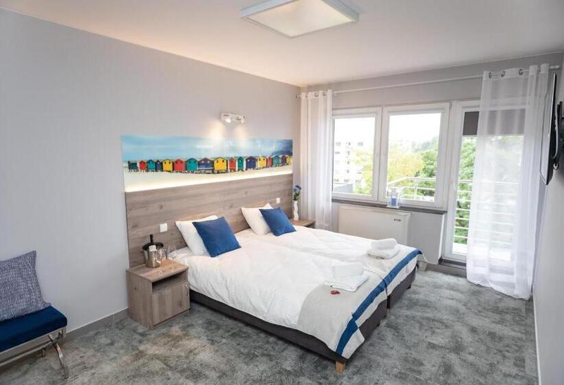 غرفة قياسية مزوَّدة بشُرفة, Apartamenty Elitmat