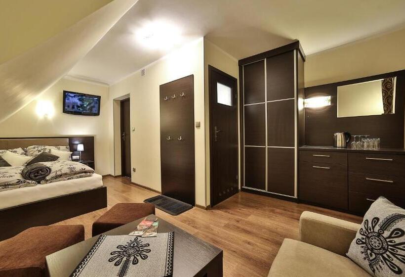 اتاق لوکس چهار تخته, Apartamenty Kościelisko