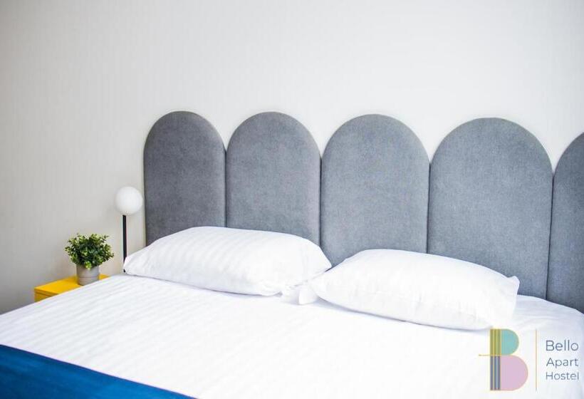 Номер Стандарт Четырехместный Совместный Санузел, Kapsuå‚y Bello Aparthostel