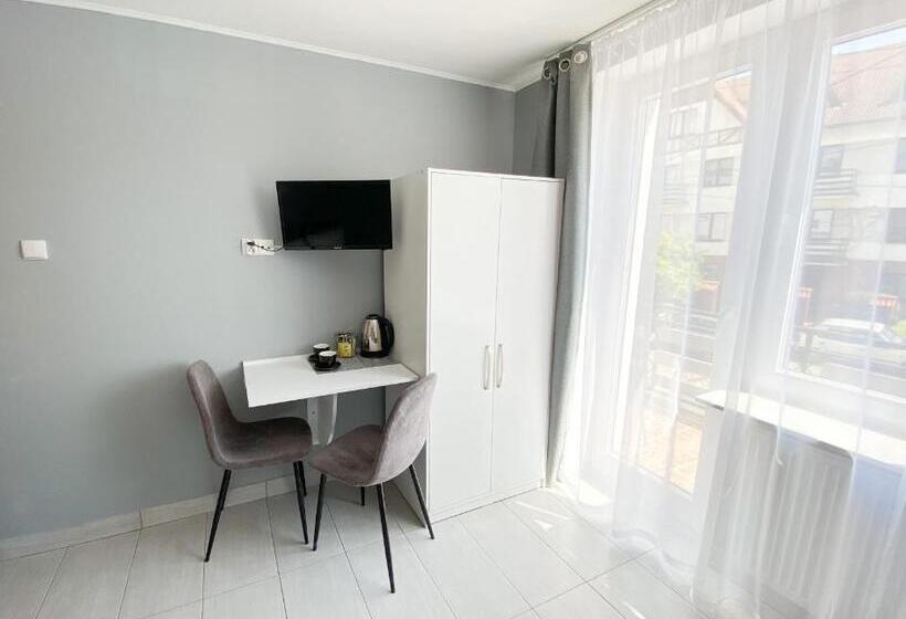 חדר דלוקס עם מרפסת, Pokoje Gościnne Przy Molo