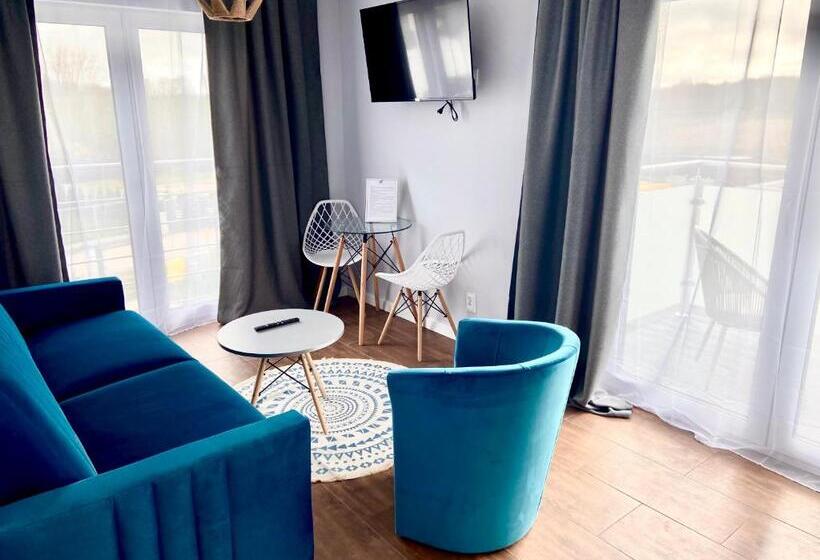 バルコニー付スタンダード4ベッドルーム, Wytworna Foczka