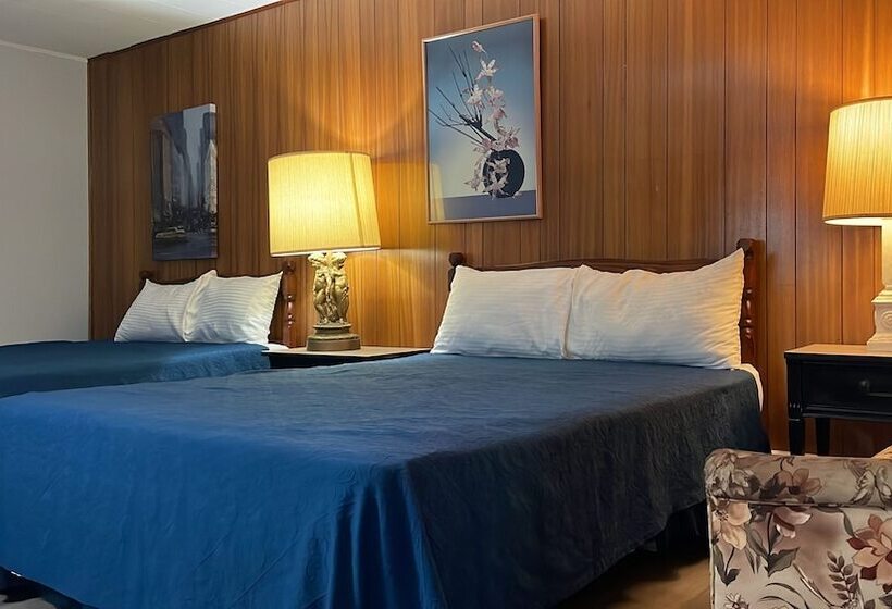 غرفه قياسيه سريرين مزدوجين, Bel Air Motel