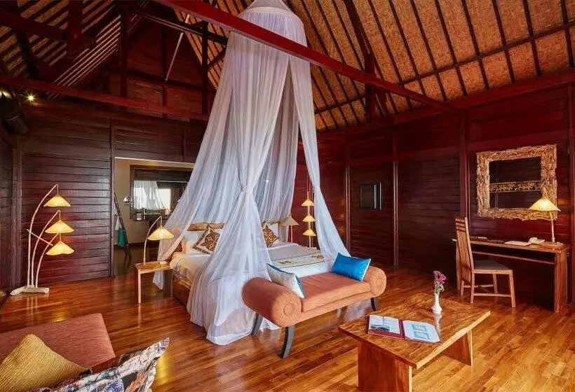 Villa 1 Makuuhuone Merinäkymä, Kupu Kupu Phangan Beach Villas & Spa