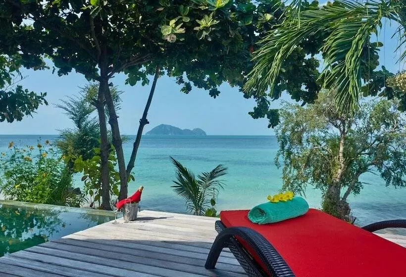 Deluxe-villa 1 Makuuhuone Merinäkymä, Kupu Kupu Phangan Beach Villas & Spa