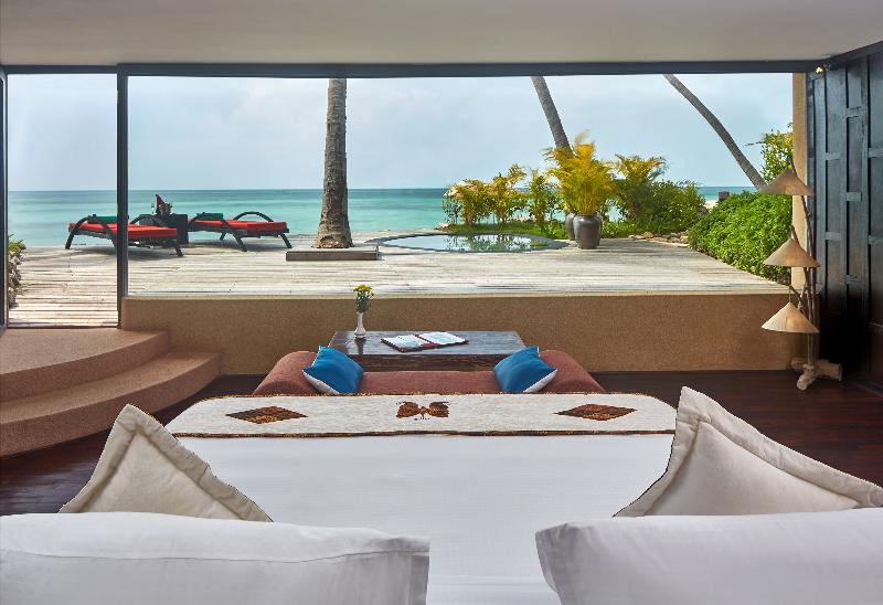 جناح ديلوكس مطل على البحر, Kupu Kupu Phangan Beach Villas & Spa