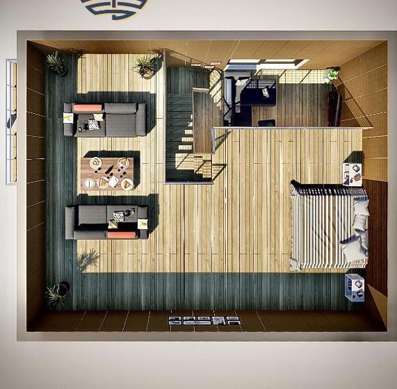 شقة ديلوكس غرفة نوم واحدة, Aparton