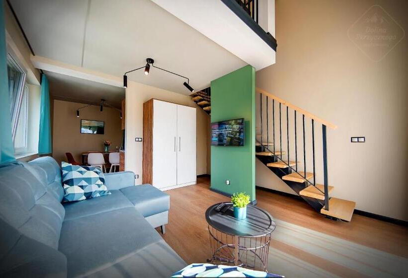 آپارتمان دوبلکس 1 خوابه, Apartamenty Dolina Skrzycznego