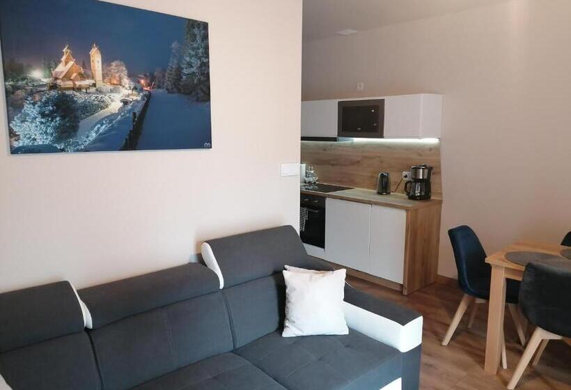 带1个卧室带观景的公寓, Apartamenty Pruskie
