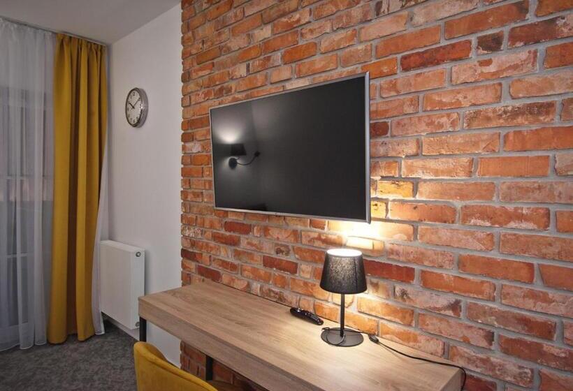 חדר דלוקס עם מרפסת, Apartamenty Gostyń